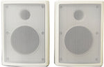 Coppia casse 40W 100V bianche