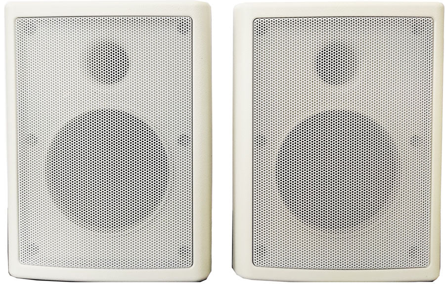 Coppia casse 40W 100V bianche