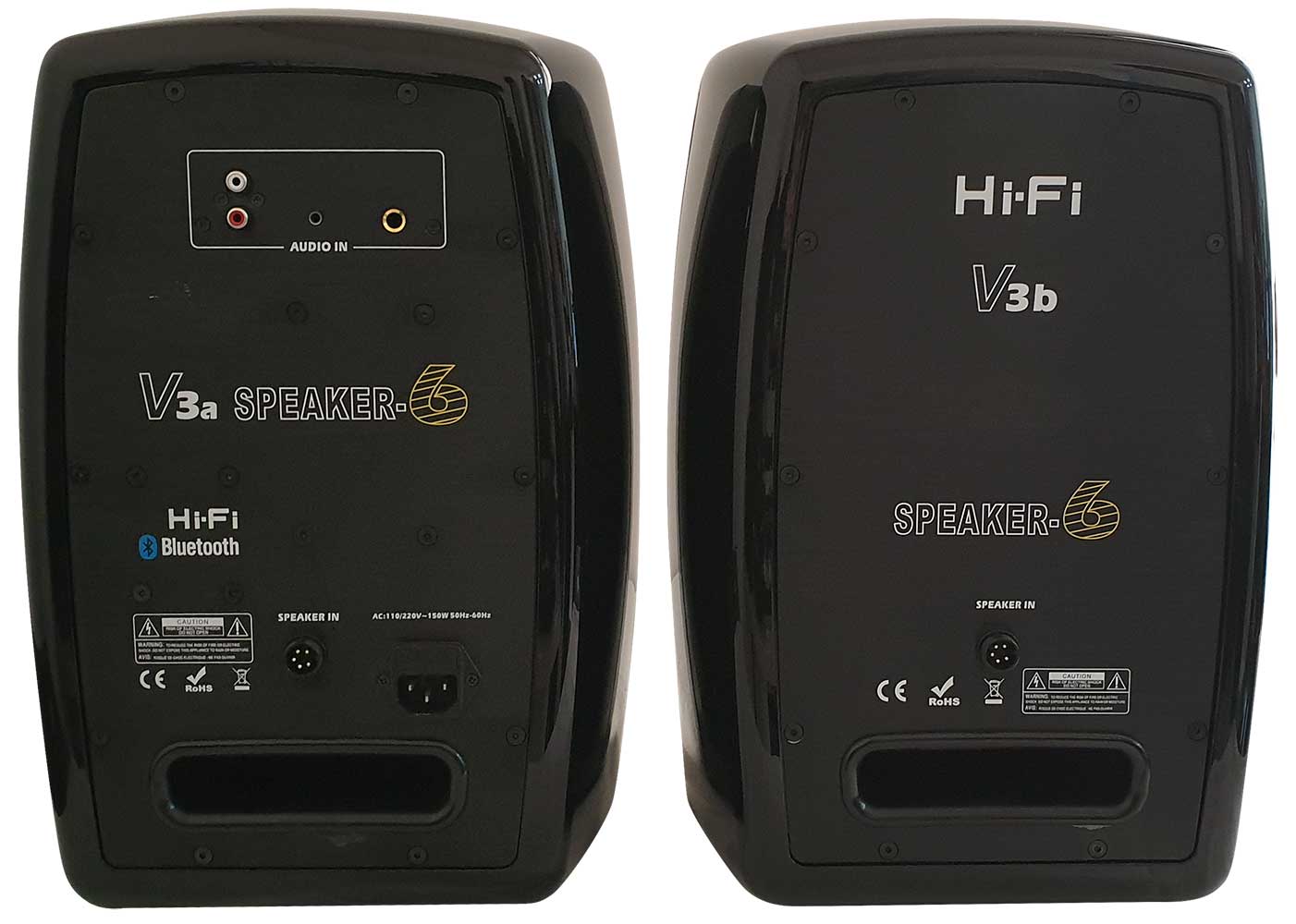 Coppia casse acustiche 2 vie 150W con bluetooth