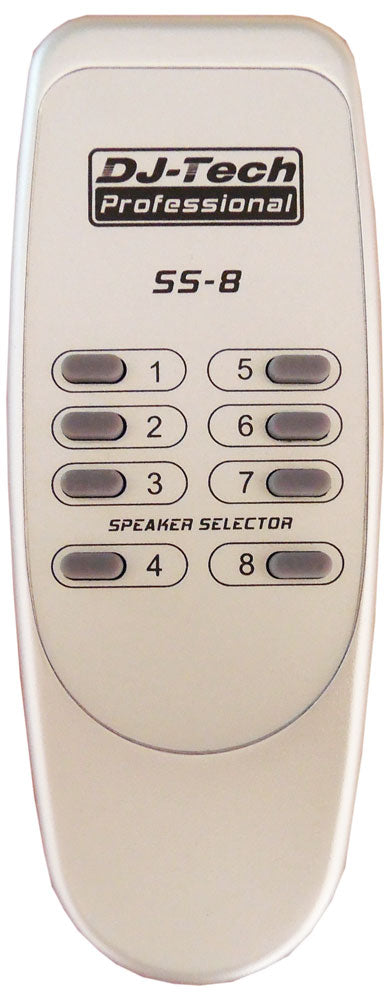 Commutatore casse acustiche DJ Tech SS-8 + telecomando V4074Commutatore casse acustiche DJ Tech SS-8 + telecomando V4074