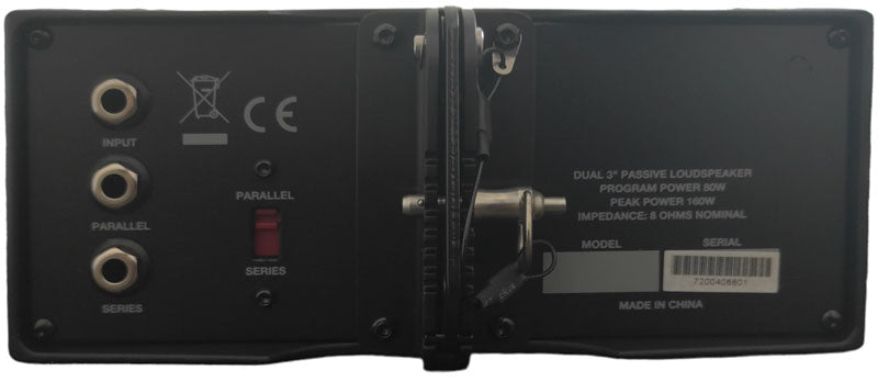 Coppia casse acustiche 3" 2 vie 160W 8 Ohm V918