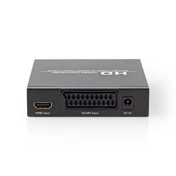 HDMI™ Converter | SCART Female | HDMI™ Output / 1x 3.5 mm sound out / 1x Digital Audio | 1-way | 1080p | 1.65Gbps | Aluminum | Anthracite