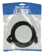 Cavo HDMI Alta Velocità con Ethernet Connettore HDMI - Connettore HDMI Con angolo a destra 2m Nero 5412810181803 541281018180  VGVP34260B20 ND9205