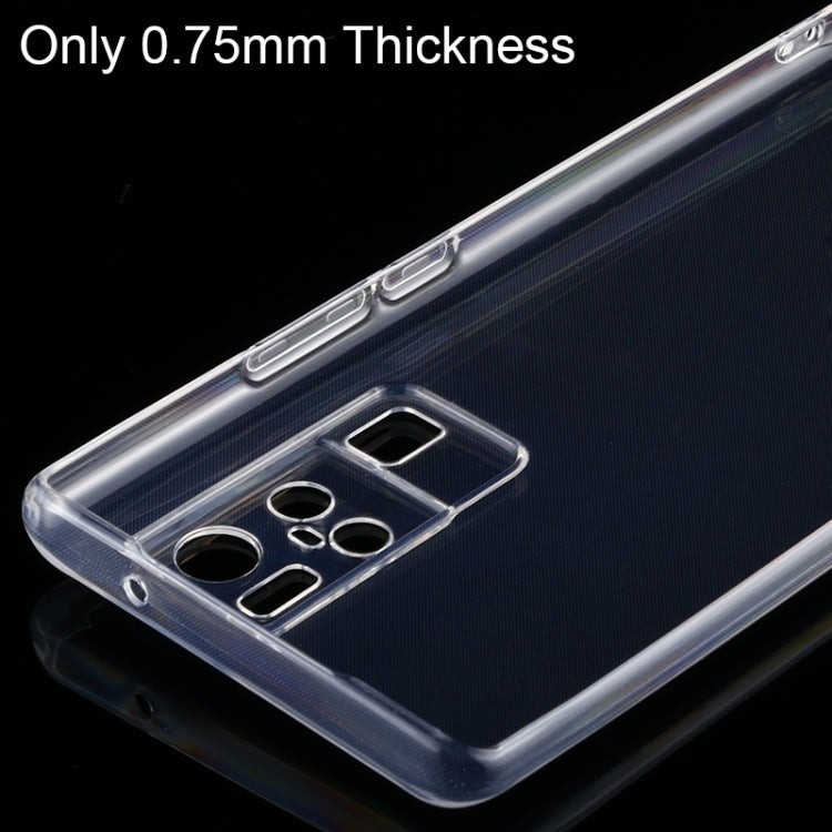 Custodia TPU trasparente per Vivo X50 Pro+