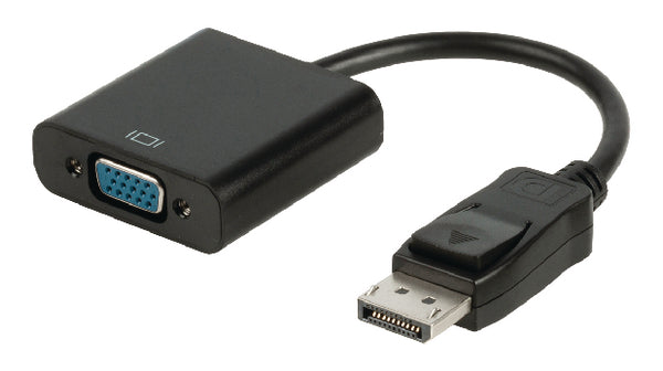 Adattatore DisplayPort maschio - VGA femmina - nero