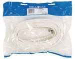 Cavo Coassiale 100 dB ad Angolo Coassiale Maschio - Femmina Coax (IEC) 25m Bianco 5412810184705 541281018470 VLSP40110W250 ND9100