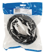 Cavo Coassiale 120 dB ad Angolo Coassiale Maschio - Femmina Coax (IEC) 10m Nero 5412810184743 541281018474 VLSP40120B100 ND9105