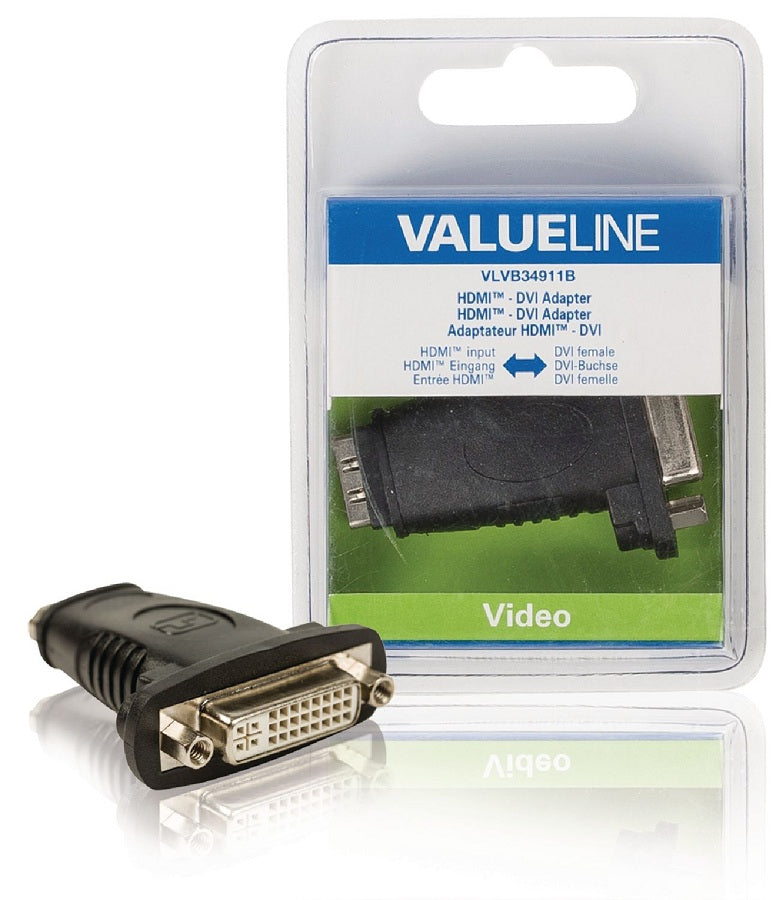 Adattatore HDMI/DVI-D 24+1p ad Alta Velocità con Adattatore Ethernet  5412810187942 VLVB34911B WB2190