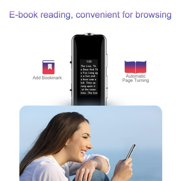 Q33 Riproduzione esterna Controllo vocale MP3 Riduzione del rumore ad alta definizione Penna di registrazione, 4G, supporto protezione password e registrazione one-touch, 4G