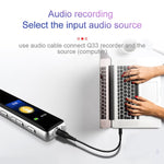 Penna registratore vocale MP3 Q33 8GB con riduzione rumore