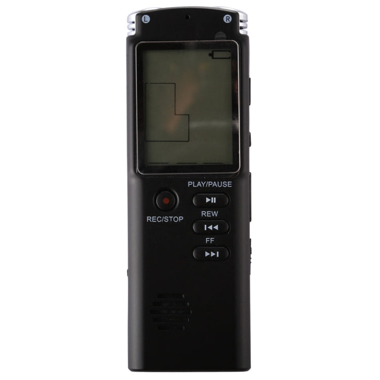 Registratore vocale portatile 8GB con riproduzione musicale