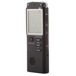 Registratore vocale portatile 8GB con riproduzione musicale