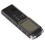 Registratore vocale portatile 8GB con riproduzione musicale