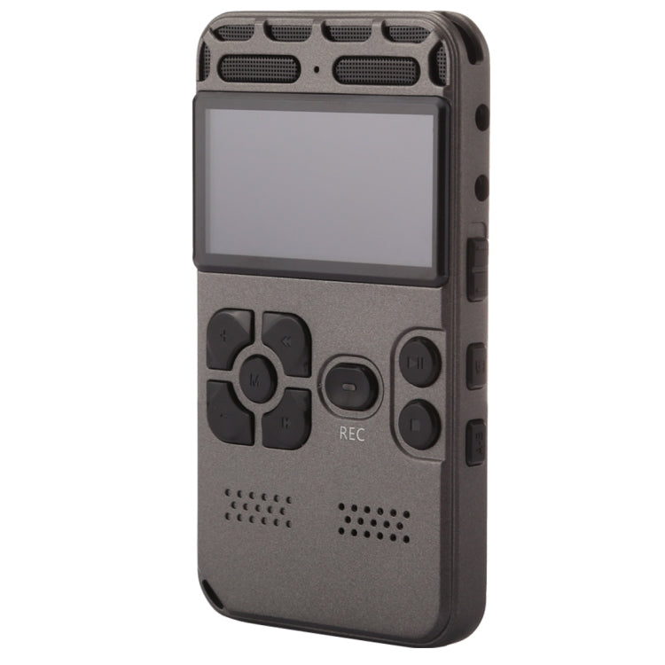 Registratore vocale portatile 8GB con riproduzione musica