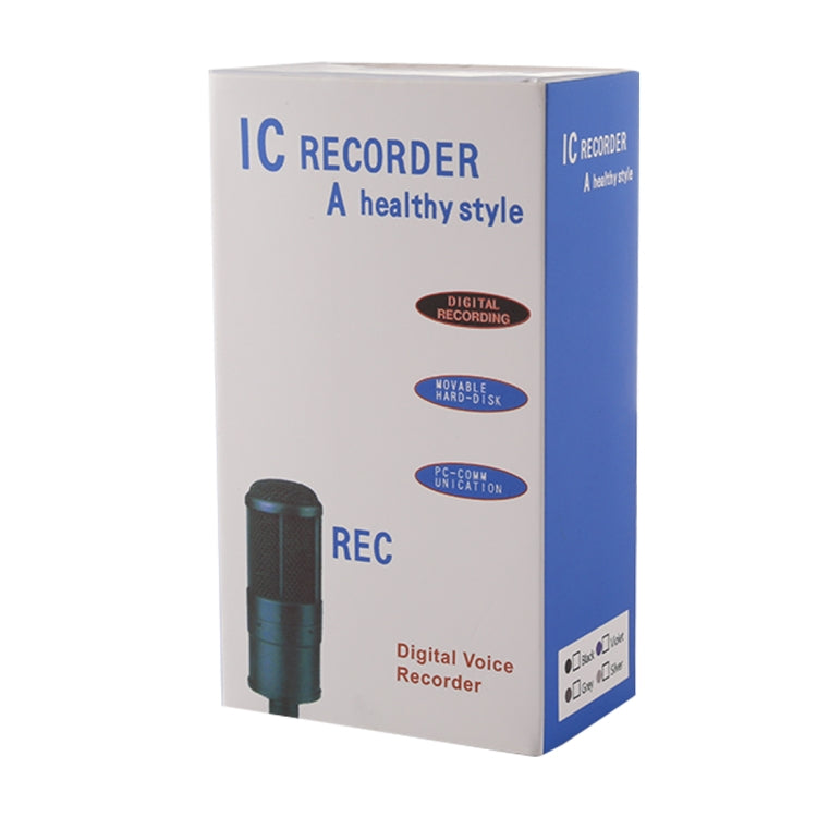 VM181 Registratore vocale audio portatile, 8 GB, supporta la riproduzione di musica / scheda TF / LINE-IN e registrazione telefonica