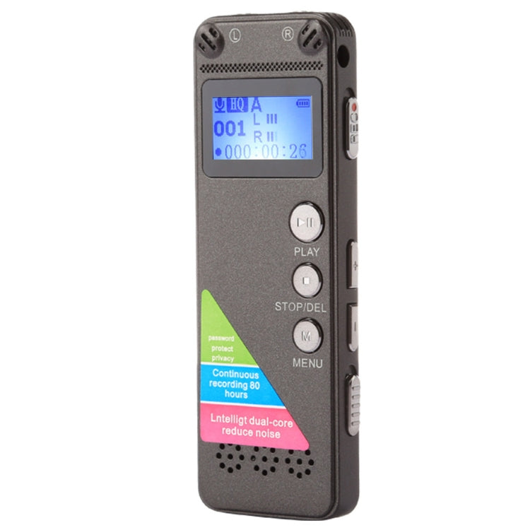 Registratore vocale portatile VM31 8GB con riproduzione musica