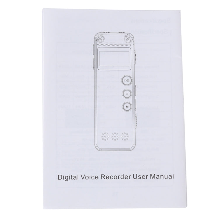 Registratore vocale portatile VM31 8GB con riproduzione musica