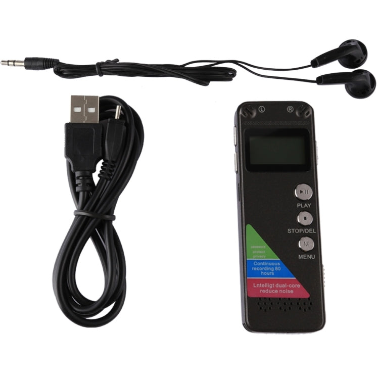 Registratore vocale portatile VM31 16GB con riproduzione MP3