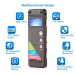 Registratore vocale portatile VM31 16GB con riproduzione MP3