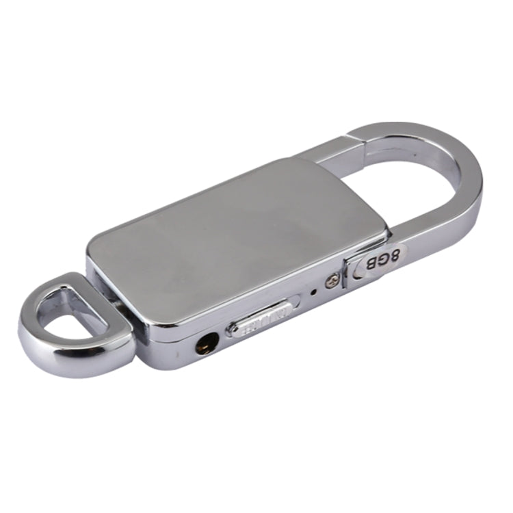 Portachiavi con registratore vocale portatile 8 GB