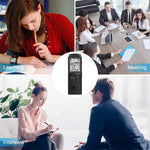 Registratore vocale digitale HD T60 32GB MP3 WAV