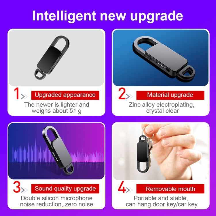 Penna registratore vocale portatile 16GB con riduzione rumore