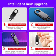 Penna di registrazione portatile con riduzione del rumore HD portachiavi S20 da 64 GB, 64GB