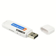SK001 Registratore vocale portatile USB U-Disk ricaricabile, senza memoria, No Memory