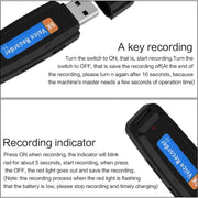 SK001 Registratore vocale portatile USB U-Disk ricaricabile, senza memoria, No Memory