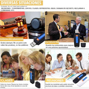 SK001 Registratore vocale portatile USB U-Disk ricaricabile, senza memoria, No Memory