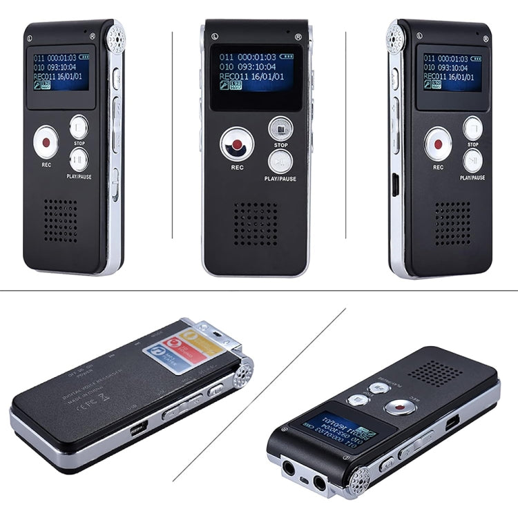 Penna registratore vocale HD 32GB con riduzione rumore