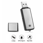 SK858 Registratore vocale per riunioni U-Disk portatile ricaricabile da 8 GB, 8GB