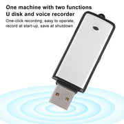 SK858 Registratore vocale per riunioni U-Disk portatile ricaricabile da 8 GB, 8GB