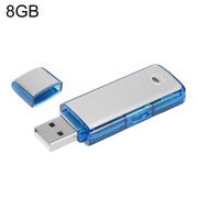 SK858 Registratore vocale per riunioni U-Disk portatile ricaricabile da 8 GB, 8GB