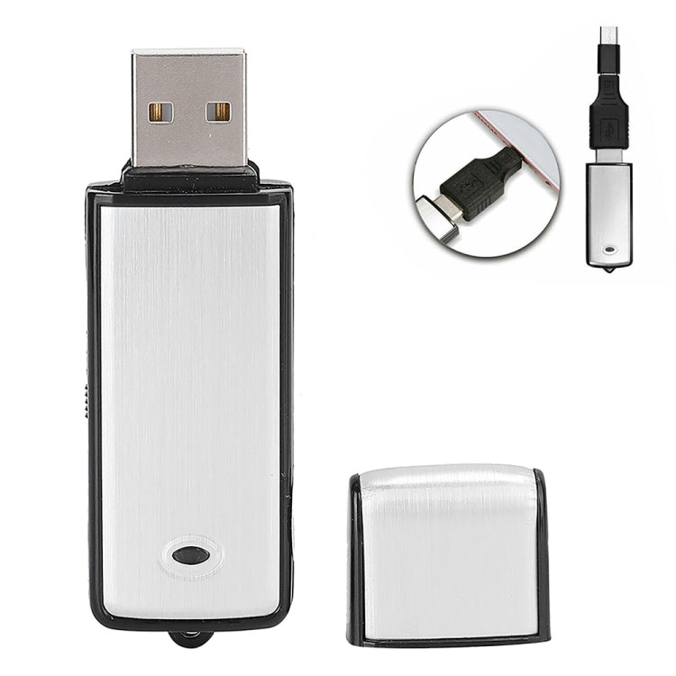 Registratore vocale portatile ricaricabile 16GB SK858