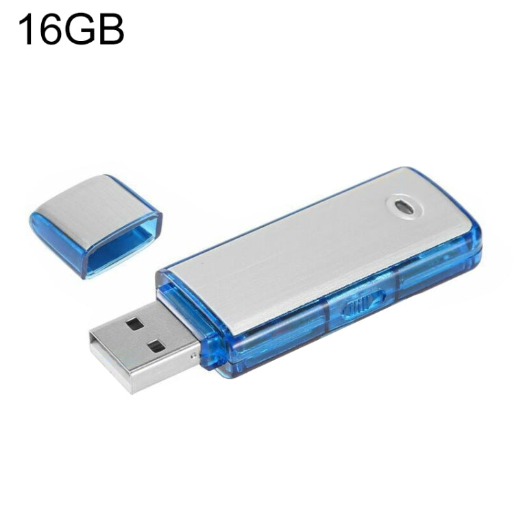 SK858 Registratore vocale per riunioni U-Disk portatile ricaricabile da 16 GB, 16GB