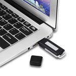 Registratore vocale portatile ricaricabile 32GB USB