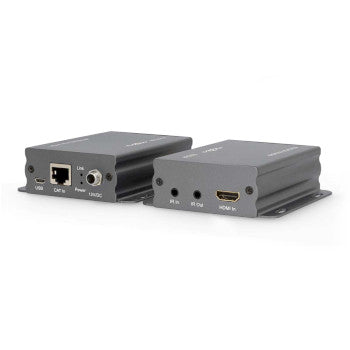 HDMI™ Extender | Over Cat6 | up to 50.0 m | 4K@30Hz | 10.2 Gbps | IR Return function | Metal | Anthracite