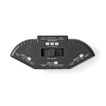 Switch AV a 3 Porte 3x Ingresso RCA (RWY) - 1x Uscita RCA (RWY) Nero 5412810296545 541281029654 VSWI2403BK ND2525
