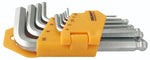 Set 9 chiavi esagonali con punta sferica 1.5-10mm TMK19031 W1405 6901020190310