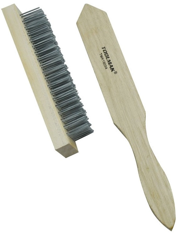Spazzola metallica in legno filo d'acciaio 6901160190942 TMK19094 W1435