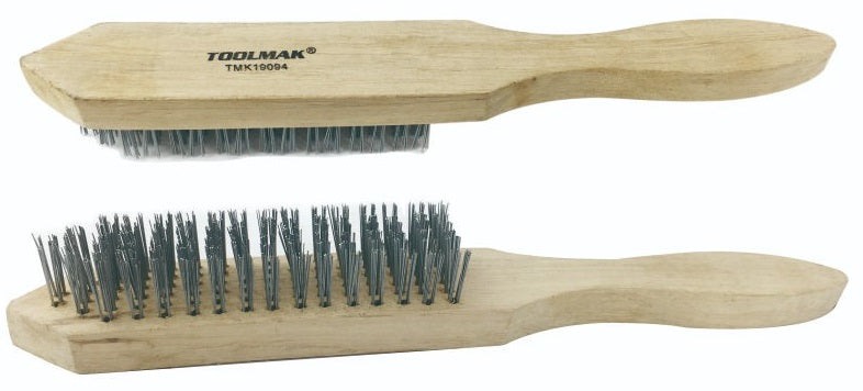 Spazzola metallica in legno filo d'acciaio 6901160190942 TMK19094 W1435