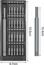 Set cacciavite di precisione con punte magnetiche 25 pezzi 6900180290021 6024 WB645