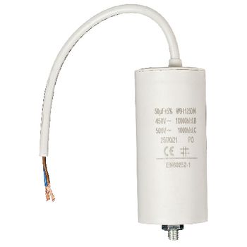Condensatore 50 uF 450V con cavo WCC50UF450V 5412810477388 ND2260
