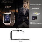 DZ09 Schermo da 1,56 pollici Bluetooth 3.0 Sistema operativo Android 4.1 sopra Smart Watch Phone con Bluetooth Call & Call Reminder & Sleep Monitor & Pedometro & Sedentary Reminder & Calendar & SMS & Audio e Video Player & Anti-loss Function