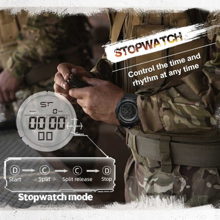 SERBATOIO North Edge Men Fashion Esercito militare professionale Sport all'aria aperta Impermeabile Running Swimming Smart Digital Watch, TANK North Edge