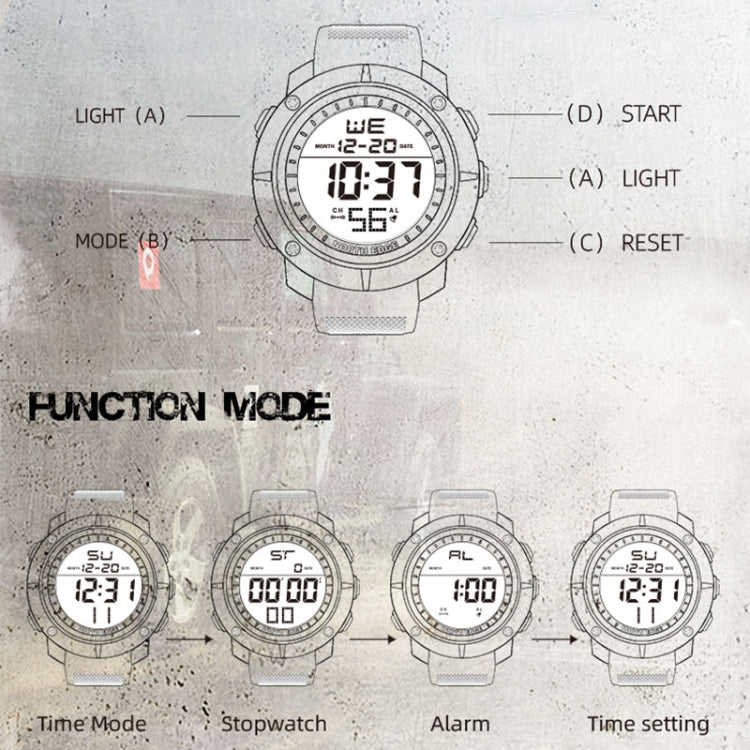 SERBATOIO North Edge Men Fashion Esercito militare professionale Sport all'aria aperta Impermeabile Running Swimming Smart Digital Watch, TANK North Edge