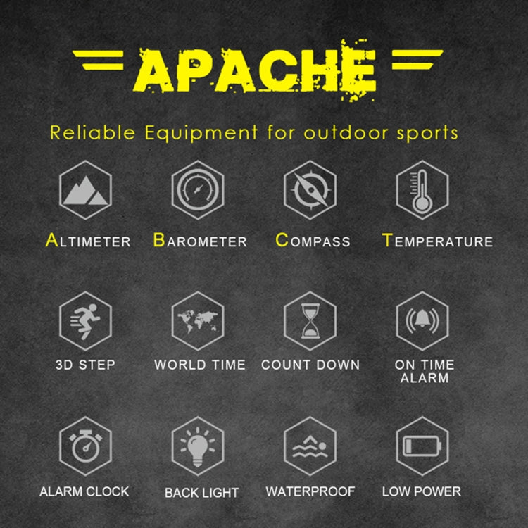 NORTH EDGE Smartwatch elettronico per sport all'aria aperta impermeabile multifunzione, supporto per misurazione dell'umidità / previsioni del tempo / misurazione della velocità, stile: cinturino in nylon, Nylon Strap