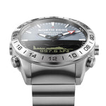 North Edge GAVIA Men Outdoor Sport 50m Impermeabile Smart Digital Watch Orologio subacqueo, barometro di supporto e contapassi, GAVIA