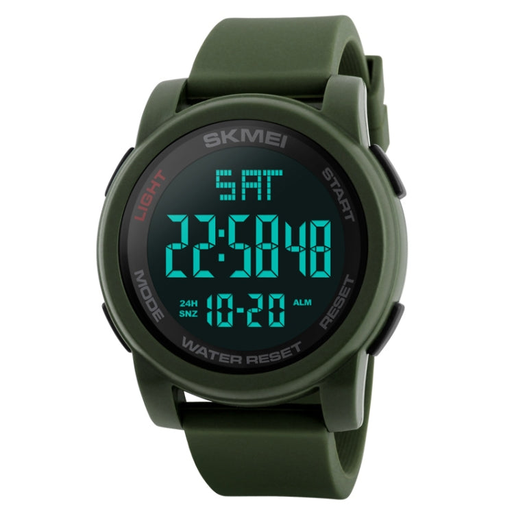 SKMEI 1257 Orologio da polso sportivo da uomo alla moda da esterno impermeabile da 50 m